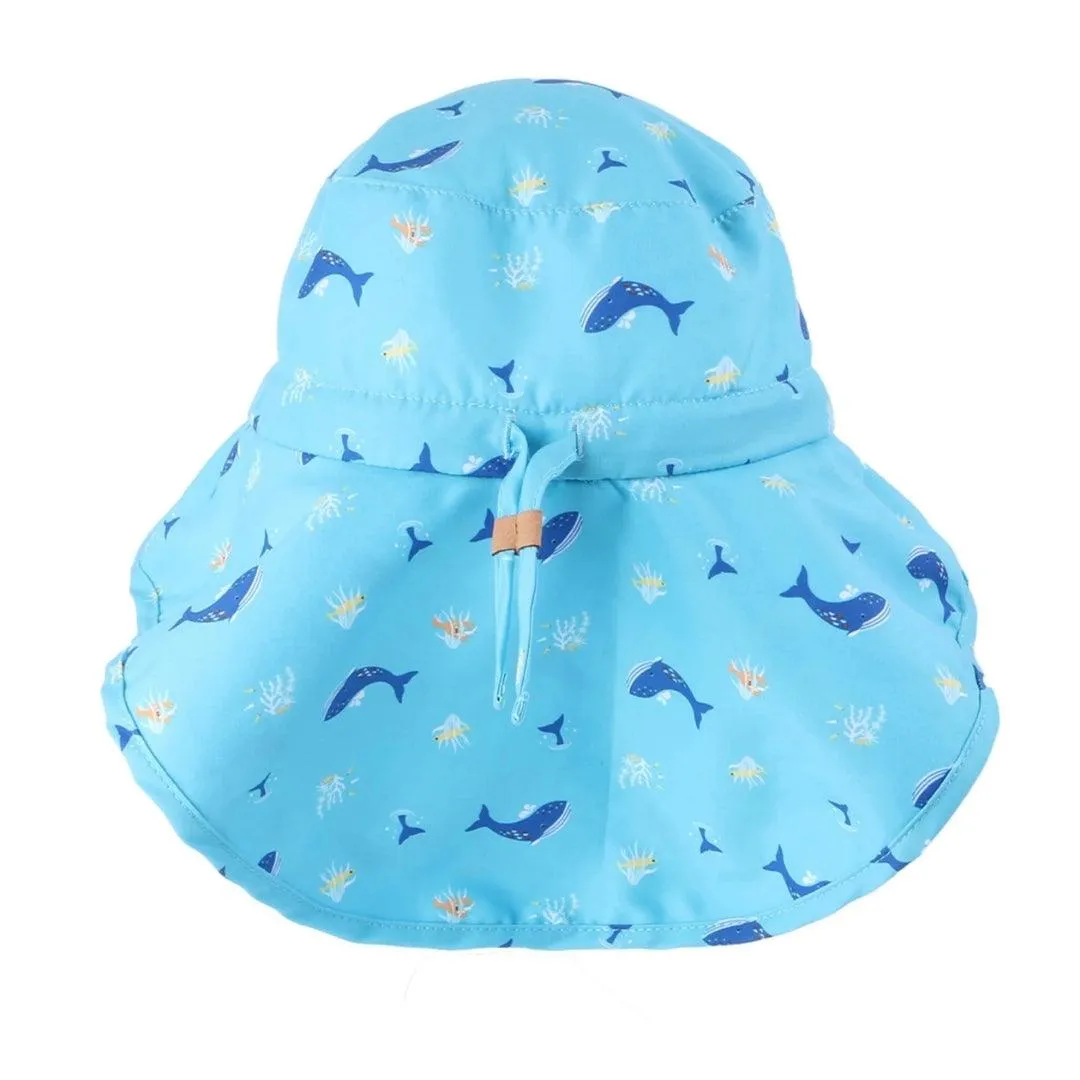 FlapJackKids UPF50 Kids Sun Hat with Neck Cape