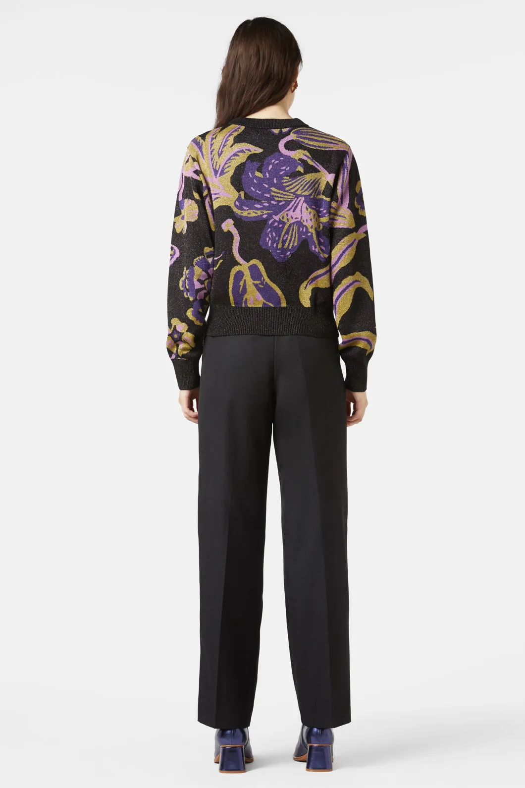 Forest Lily Lurex Jumper