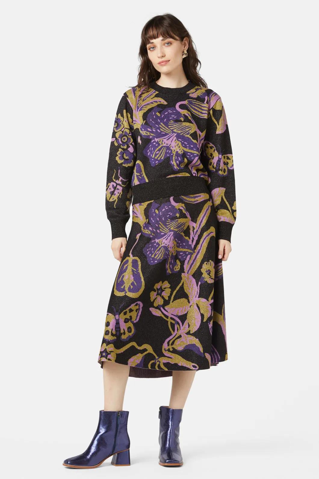 Forest Lily Lurex Jumper
