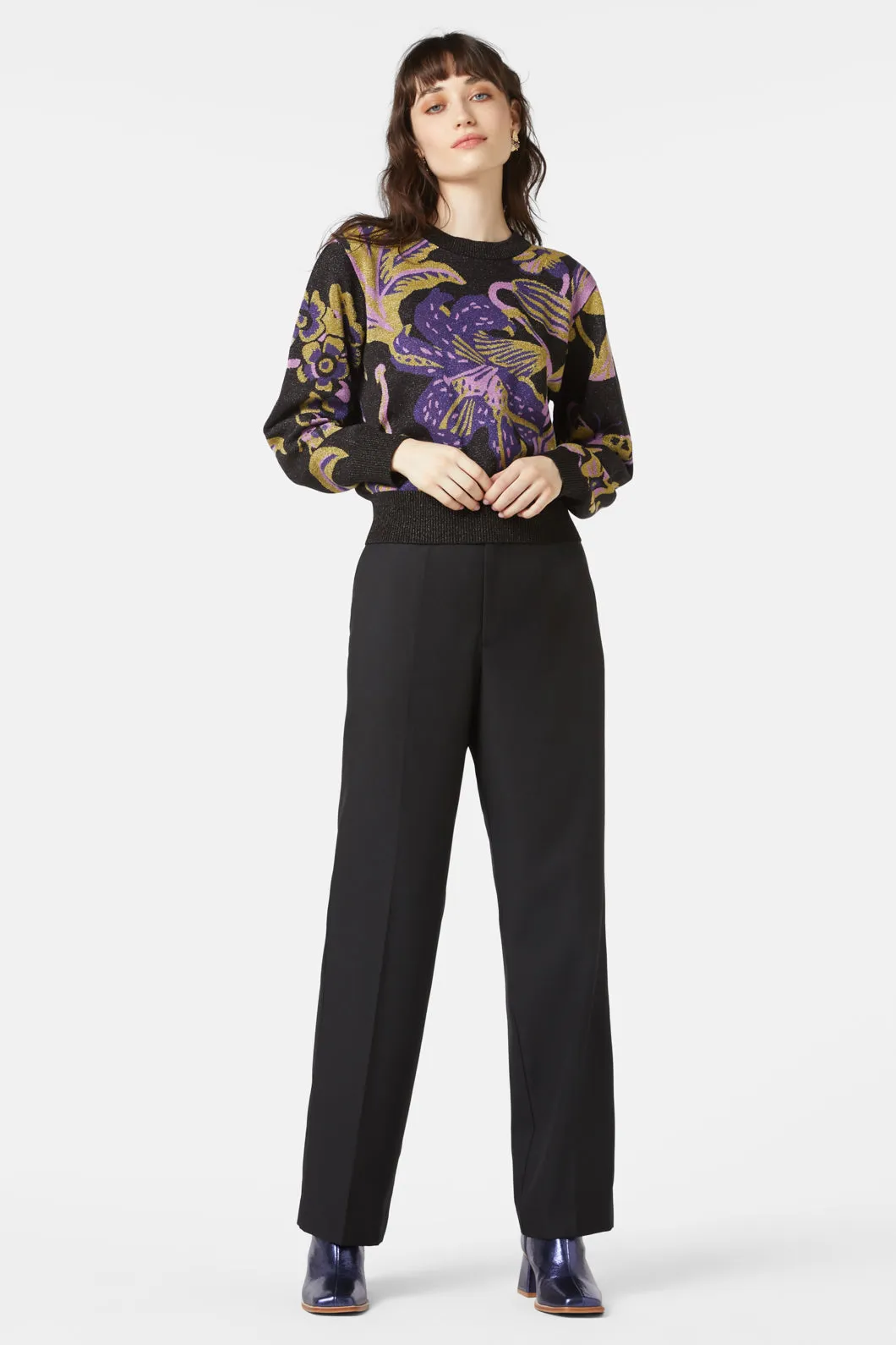 Forest Lily Lurex Jumper