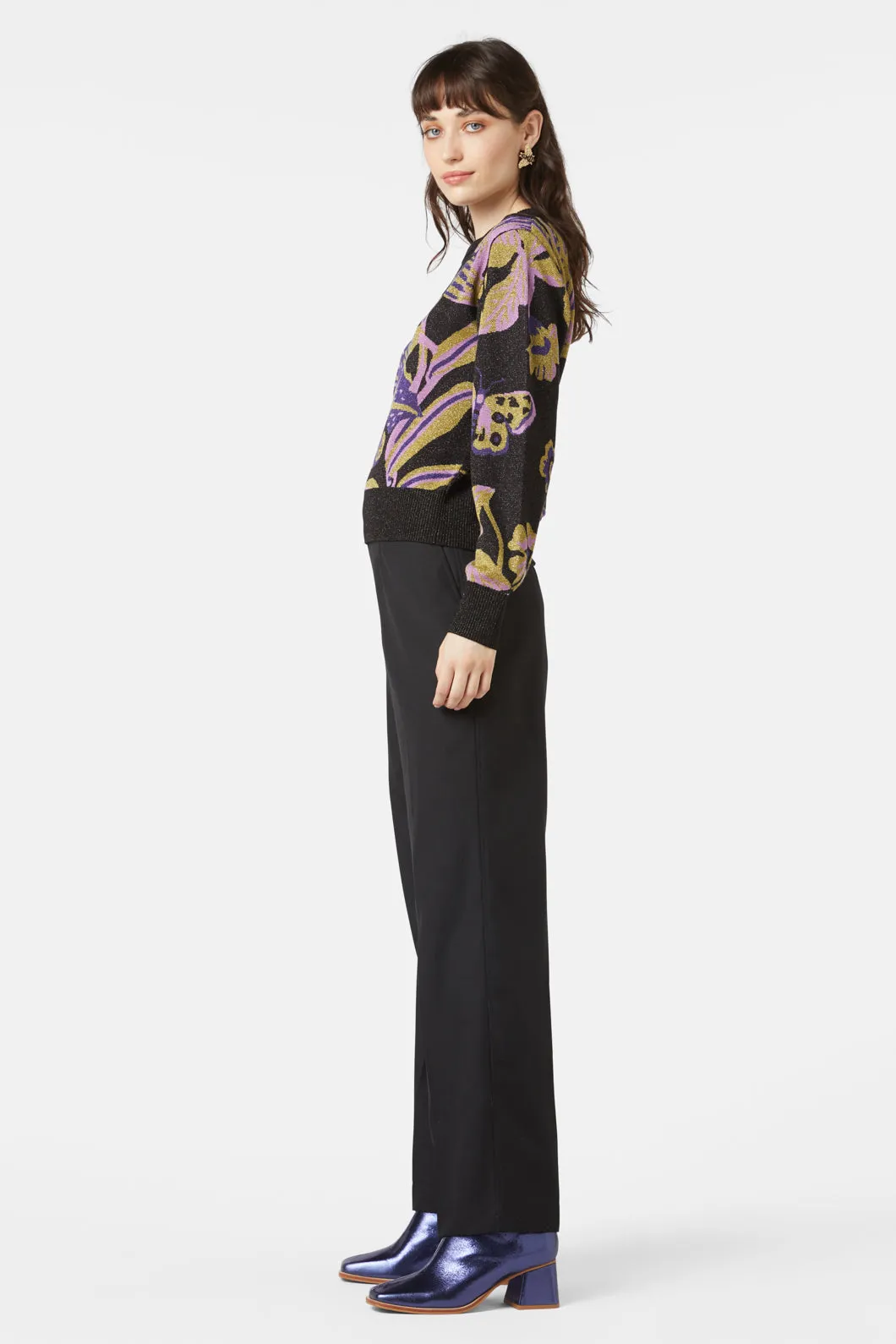Forest Lily Lurex Jumper