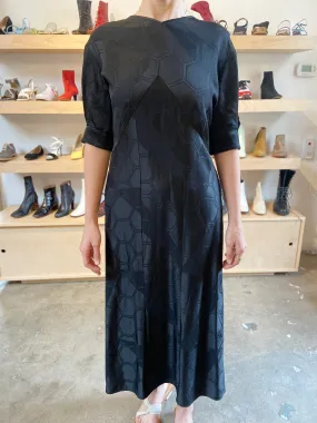 GEOMETRIC BIAS DRESS