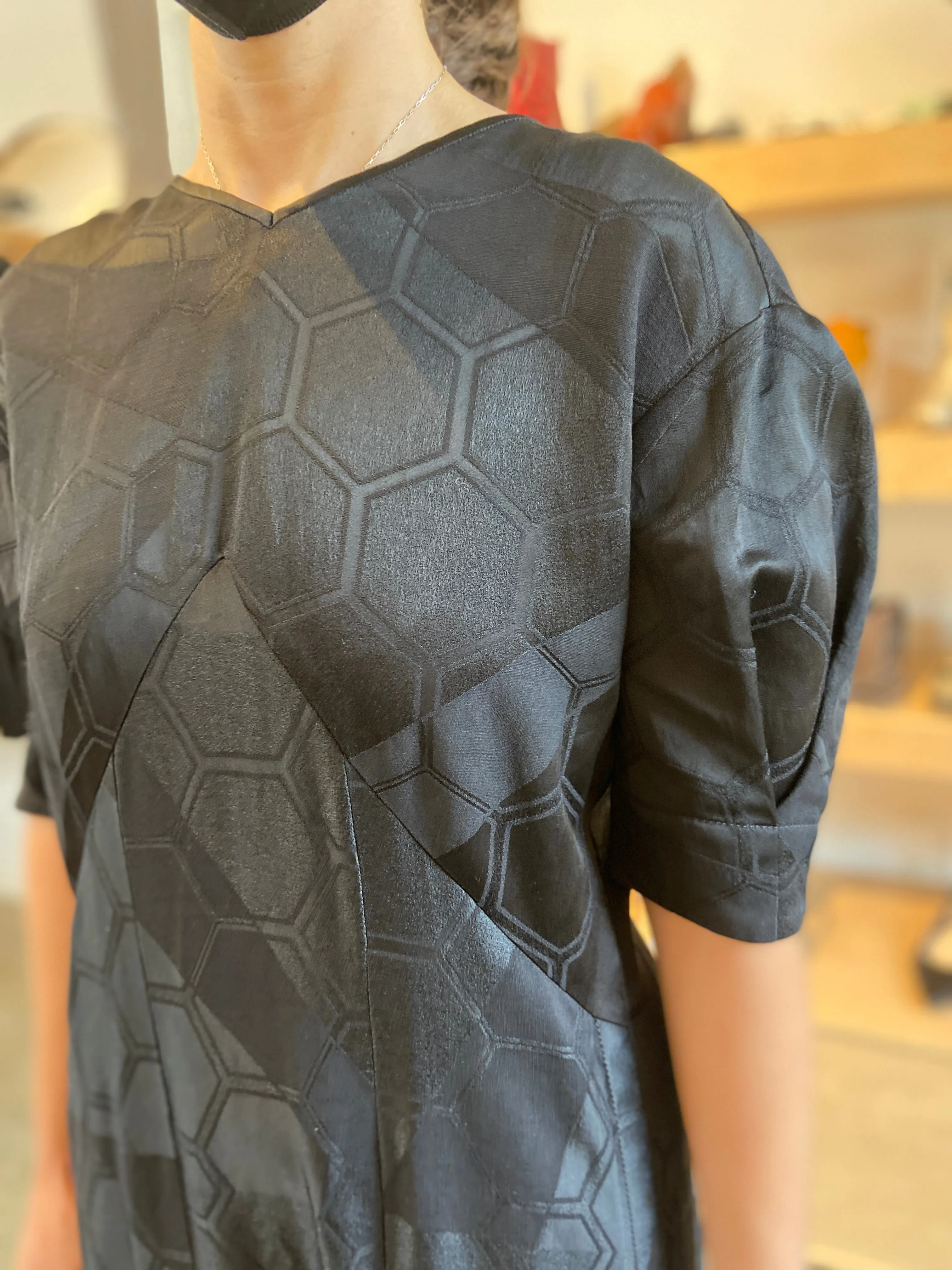 GEOMETRIC BIAS DRESS