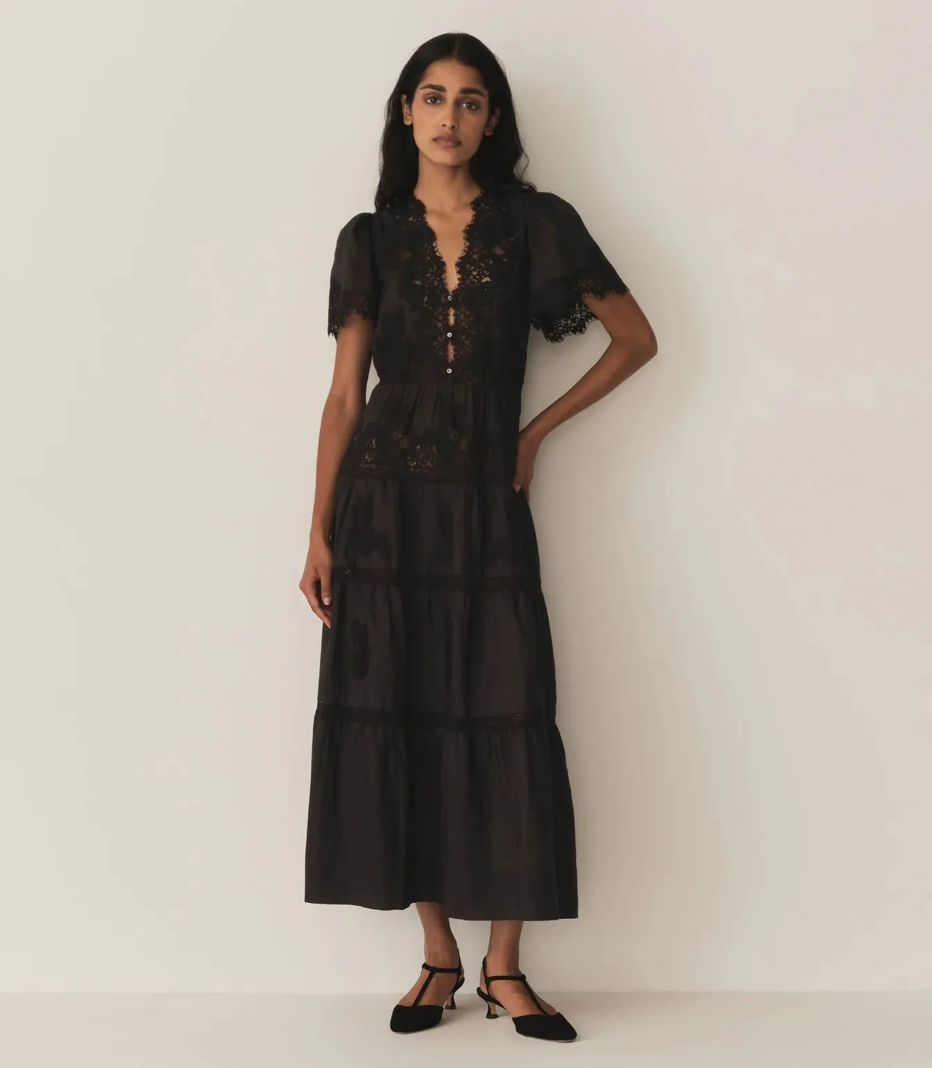 Graciella Dress in Black