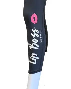 Gray Lip Boss Leggings