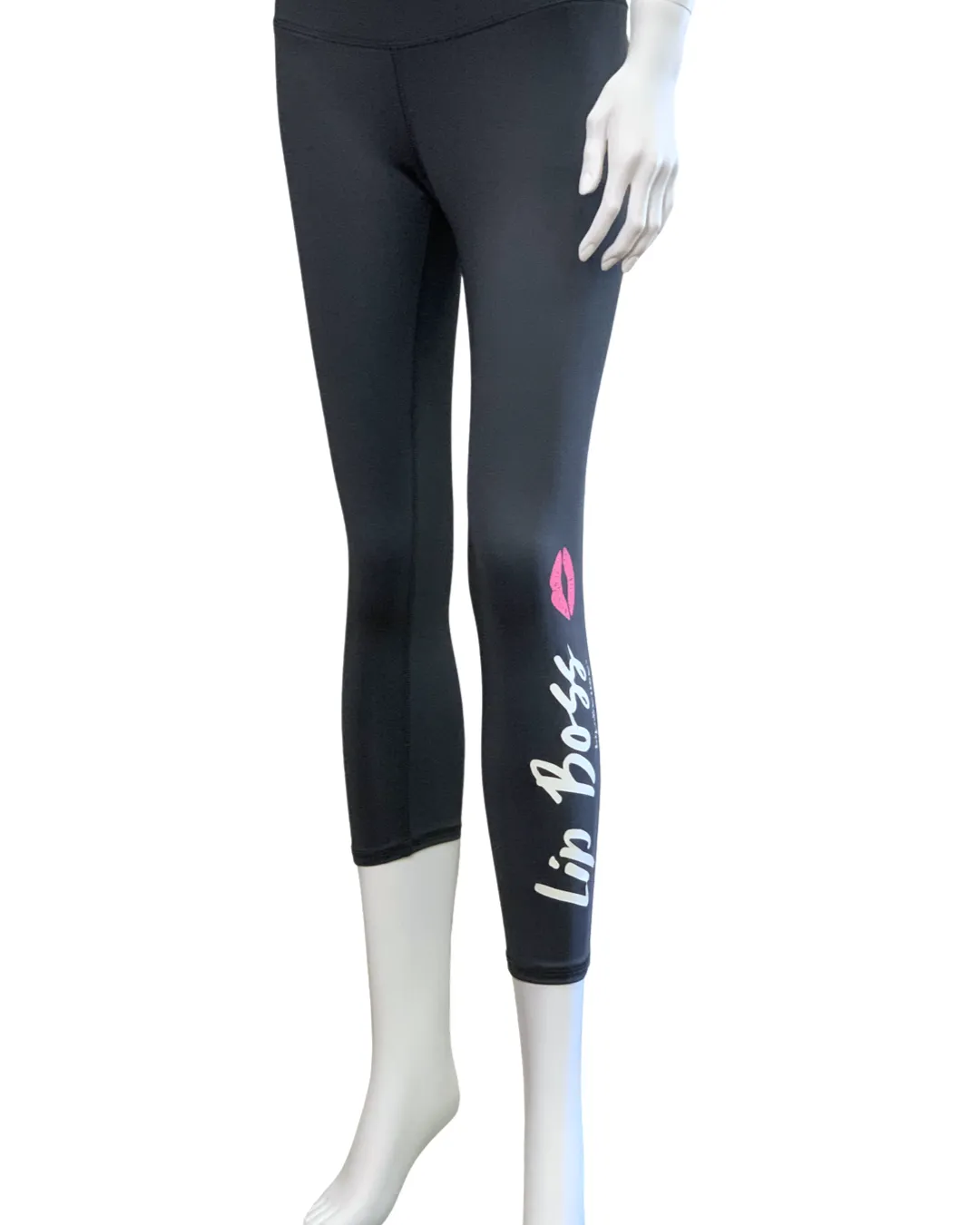 Gray Lip Boss Leggings