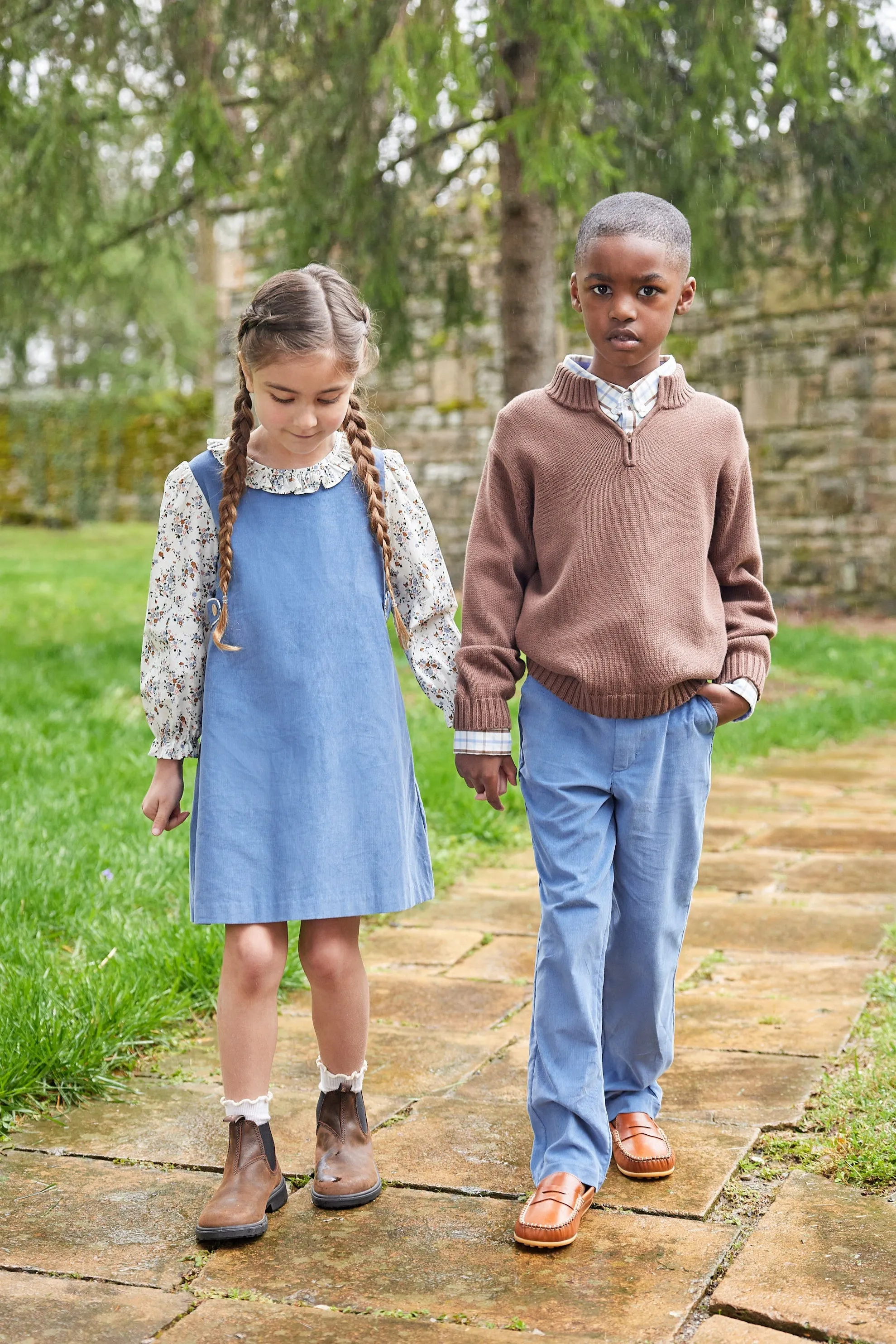 Greenwich Jumper Set - Brownfield Floral - FINAL SALE
