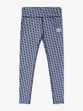 Guess Girls Logo Print Active Legggings