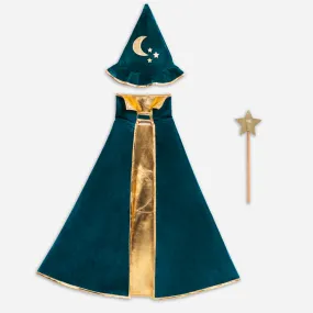 Halloween - Déguisement de sorcier bleu