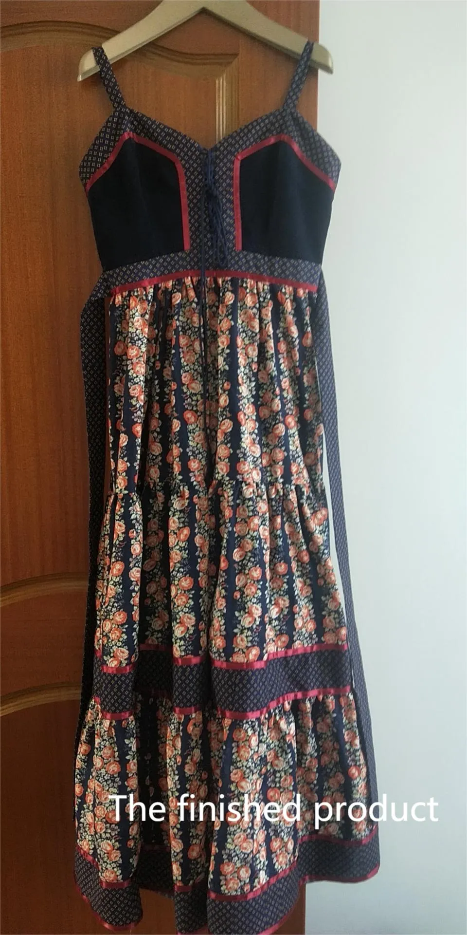 Handmade Gunne Sax Remake Cabbage Rose Sleeveless Sundress