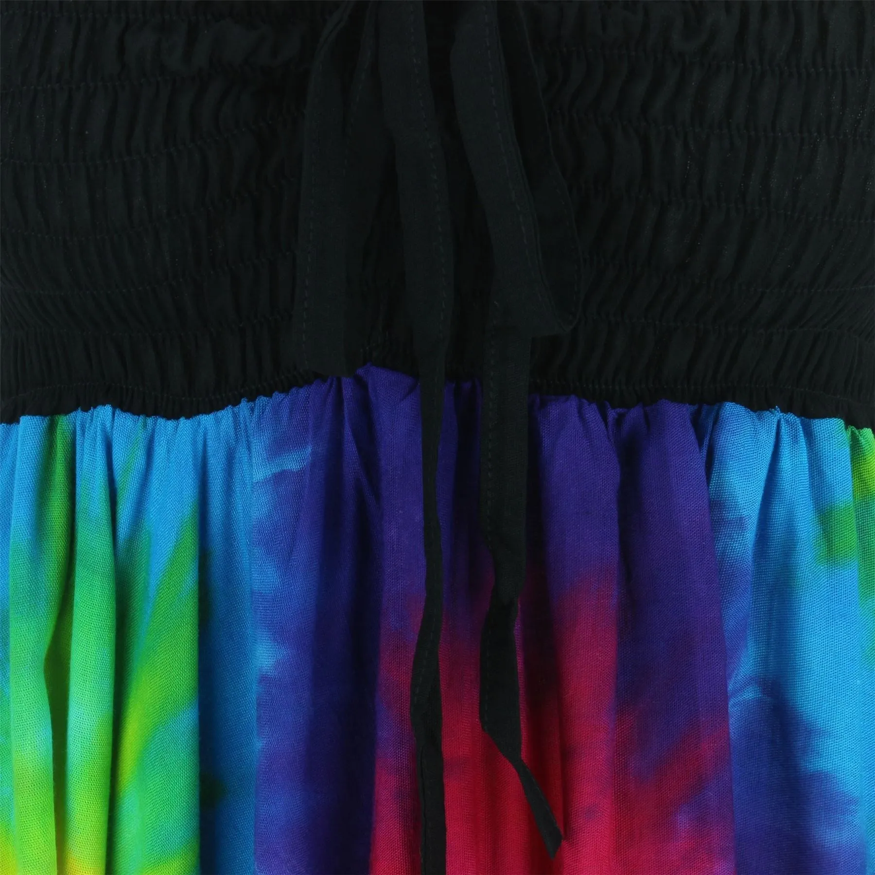 Hanky Hem Dress - Rainbow