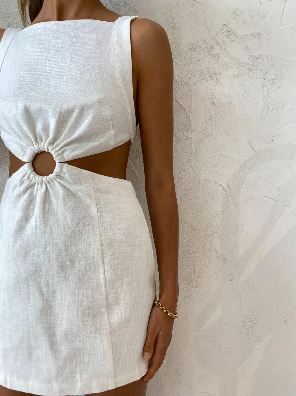 Hansen and Gretel Paradiso Dress in Ivory