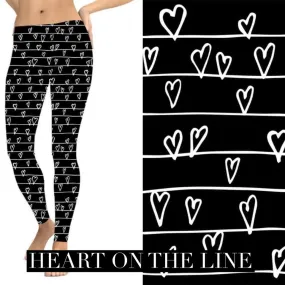 Heart on the Line Leggings