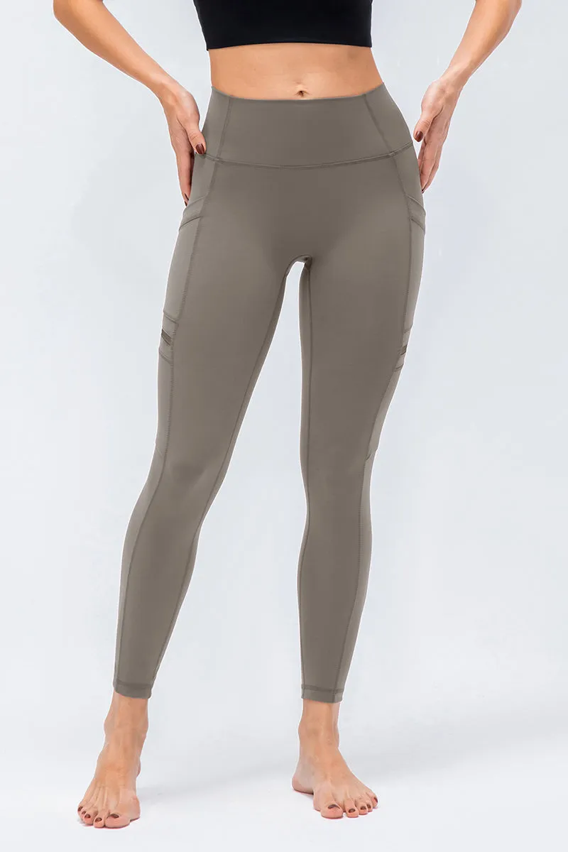 High-Rise Workout Leggings with Multi Pockets