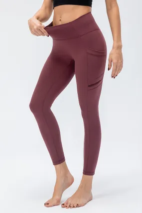 High-Rise Workout Leggings with Multi Pockets