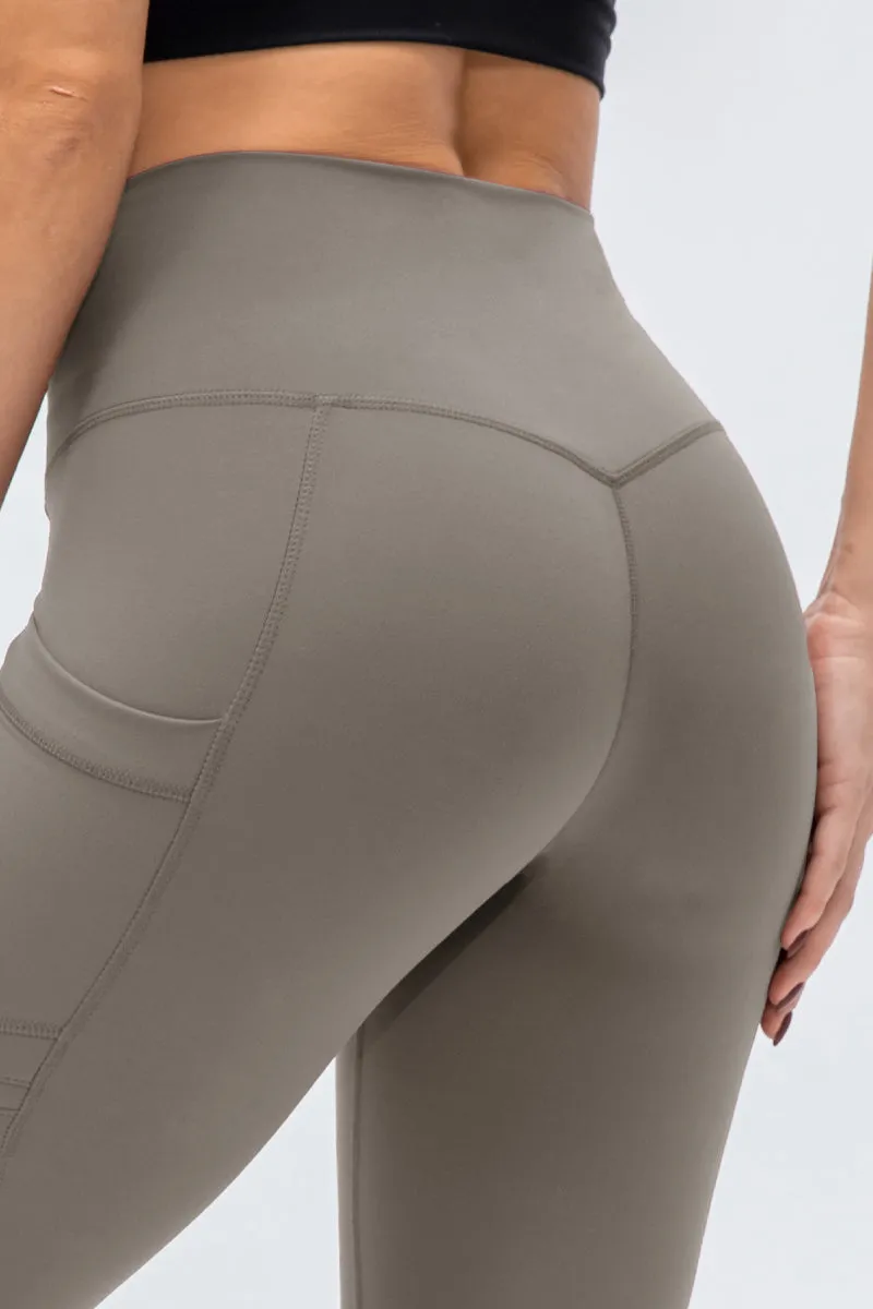 High-Rise Workout Leggings with Multi Pockets