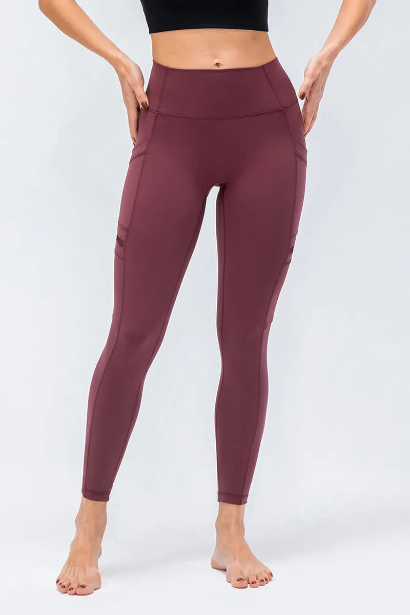 High-Rise Workout Leggings with Multi Pockets