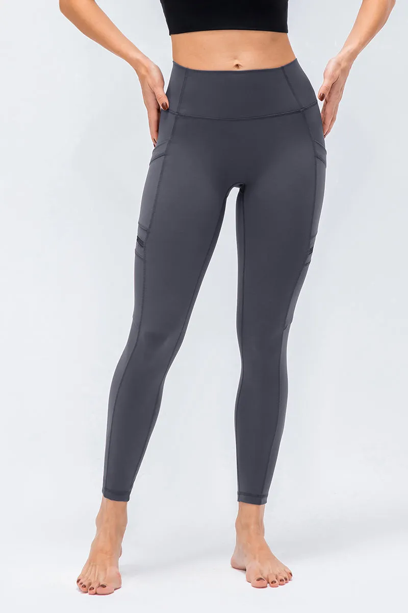 High-Rise Workout Leggings with Multi Pockets