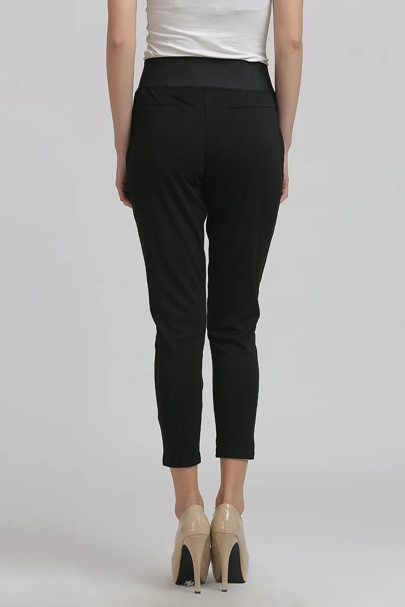 High waist black legging