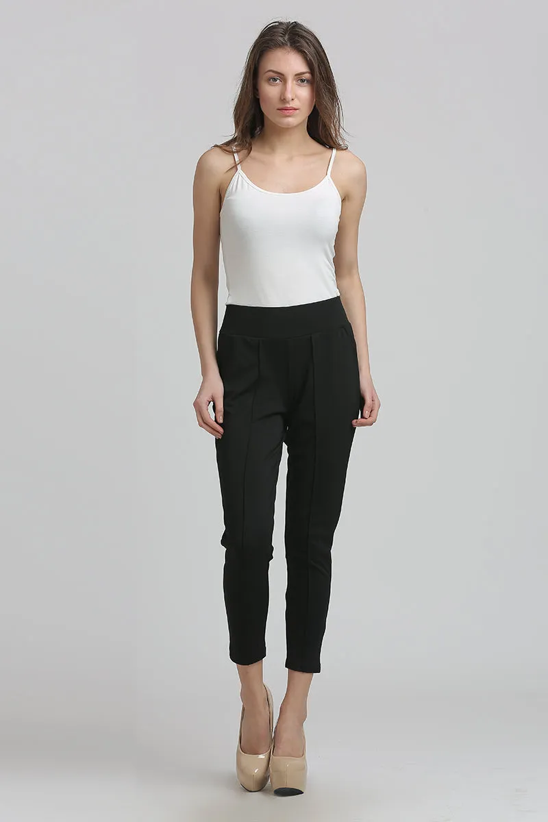 High waist black legging