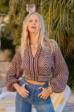 House Of The Rising Sun Hand Crochet Jumper