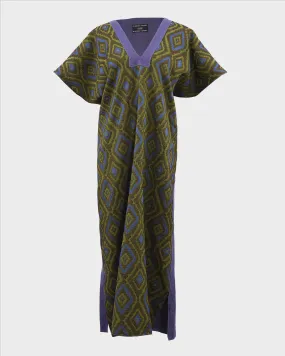 Ikat Jacquard Blue Stephan Janson Kaftan