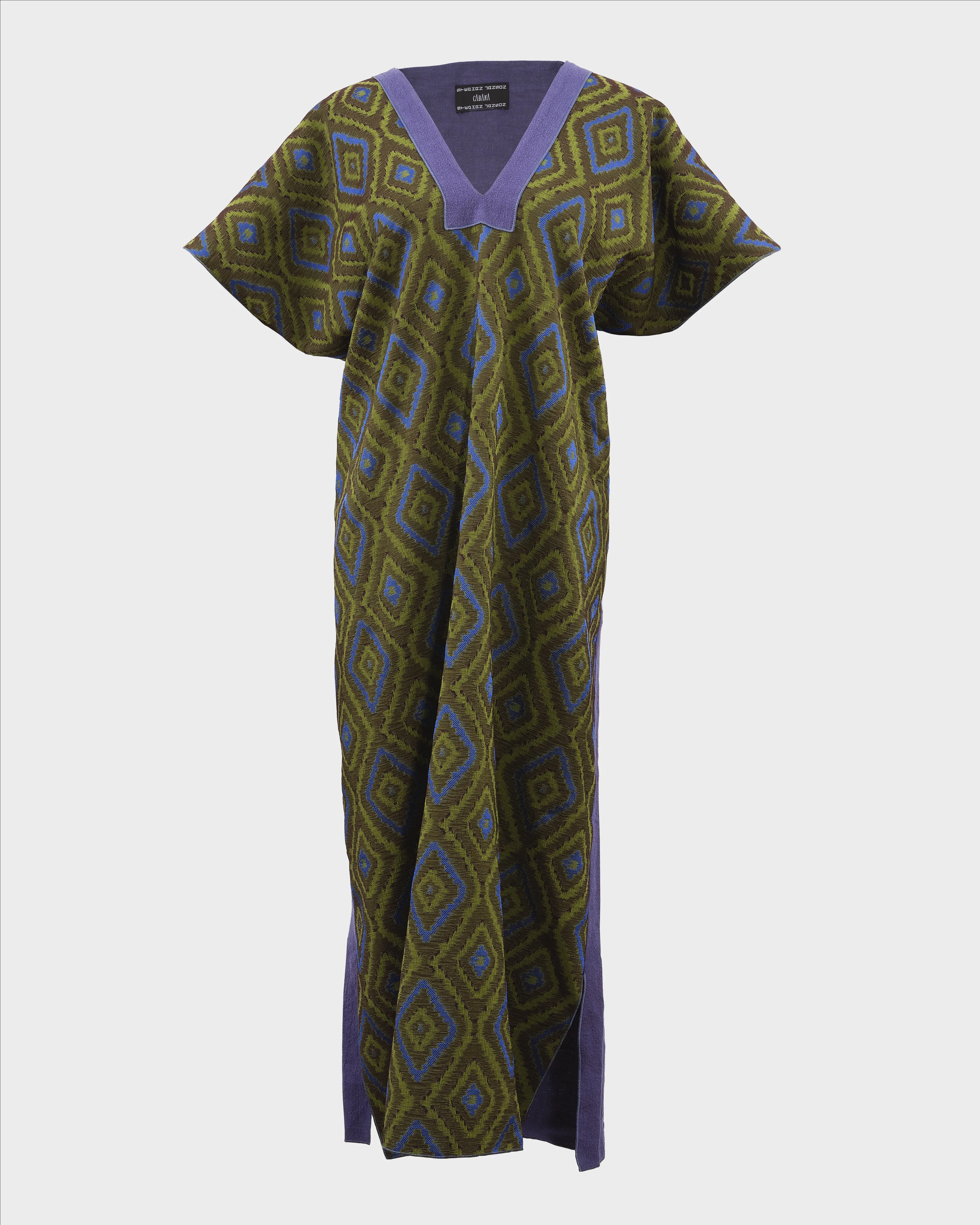 Ikat Jacquard Blue Stephan Janson Kaftan