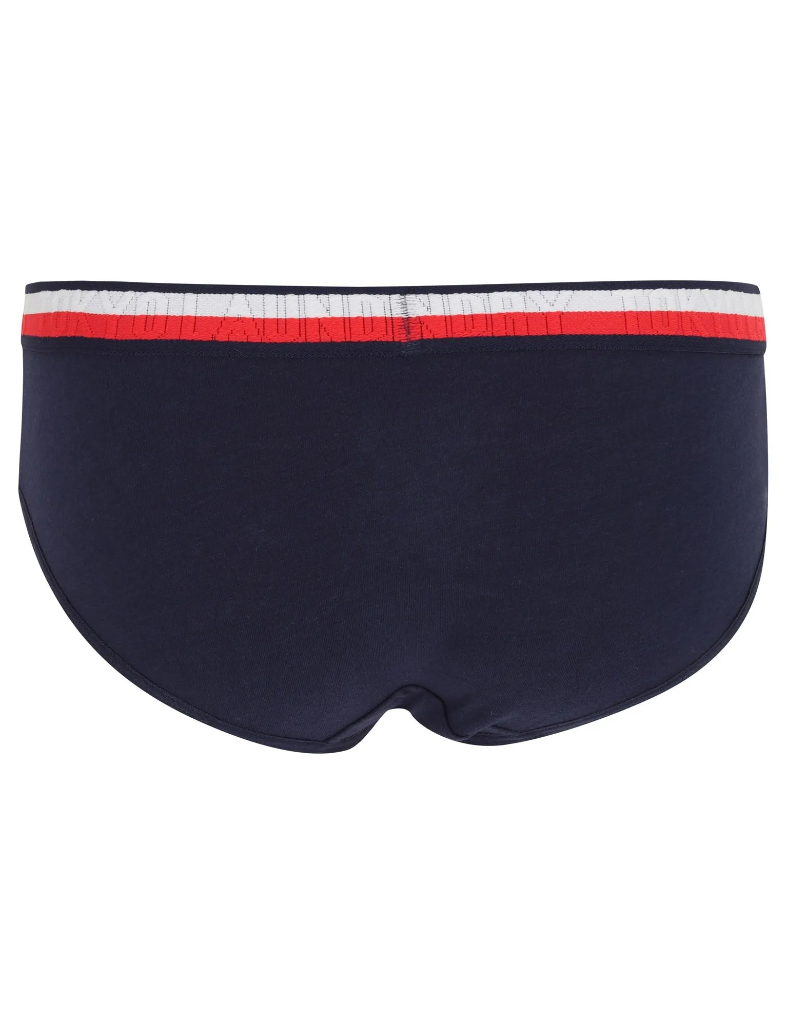 India (3 Pack) Assorted Briefs In Light Grey Marl / Peacoat Blue / Tomato - Tokyo Laundry