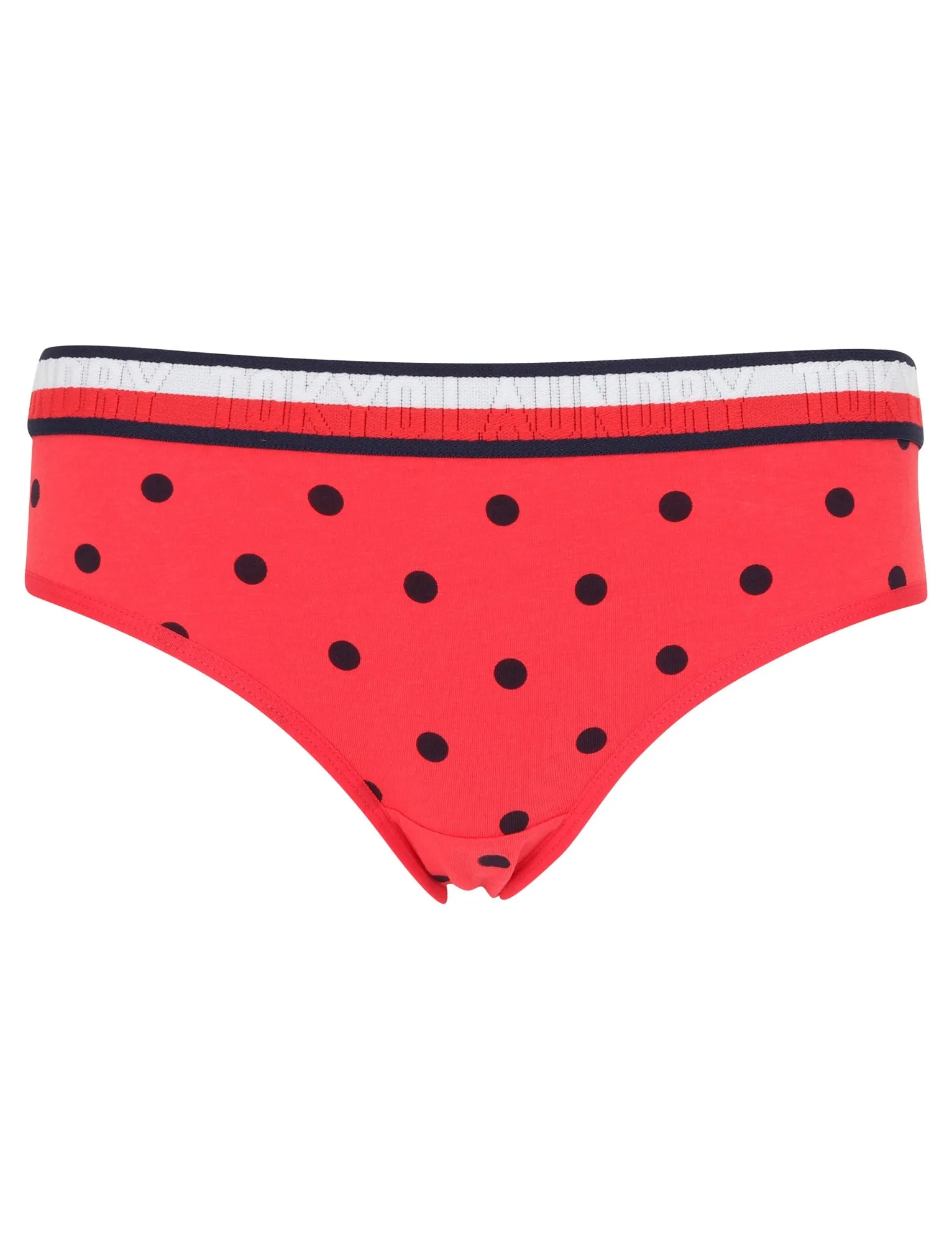 India (3 Pack) Assorted Briefs In Light Grey Marl / Peacoat Blue / Tomato - Tokyo Laundry