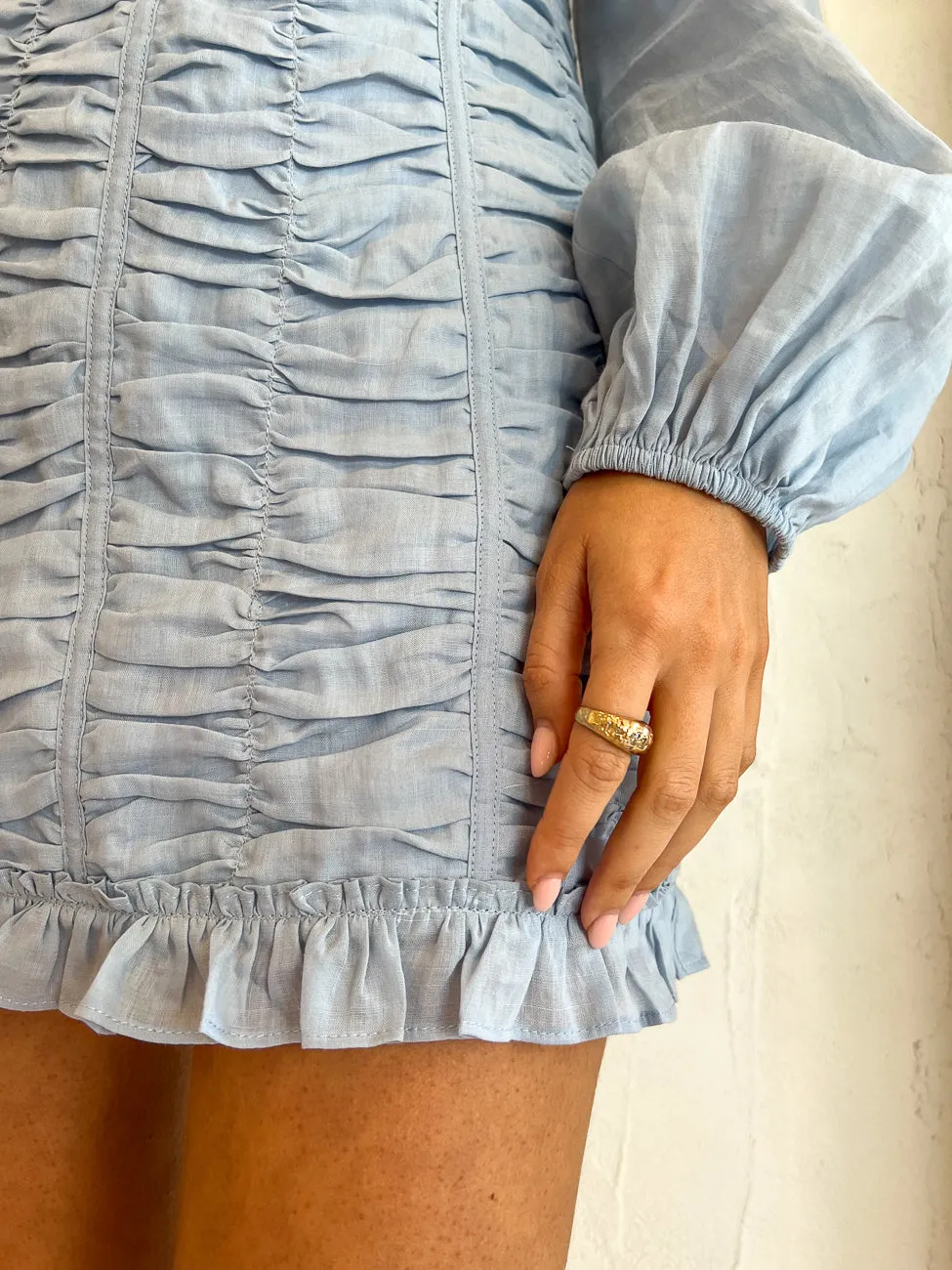 Issy Reign Dress in Sky Blue