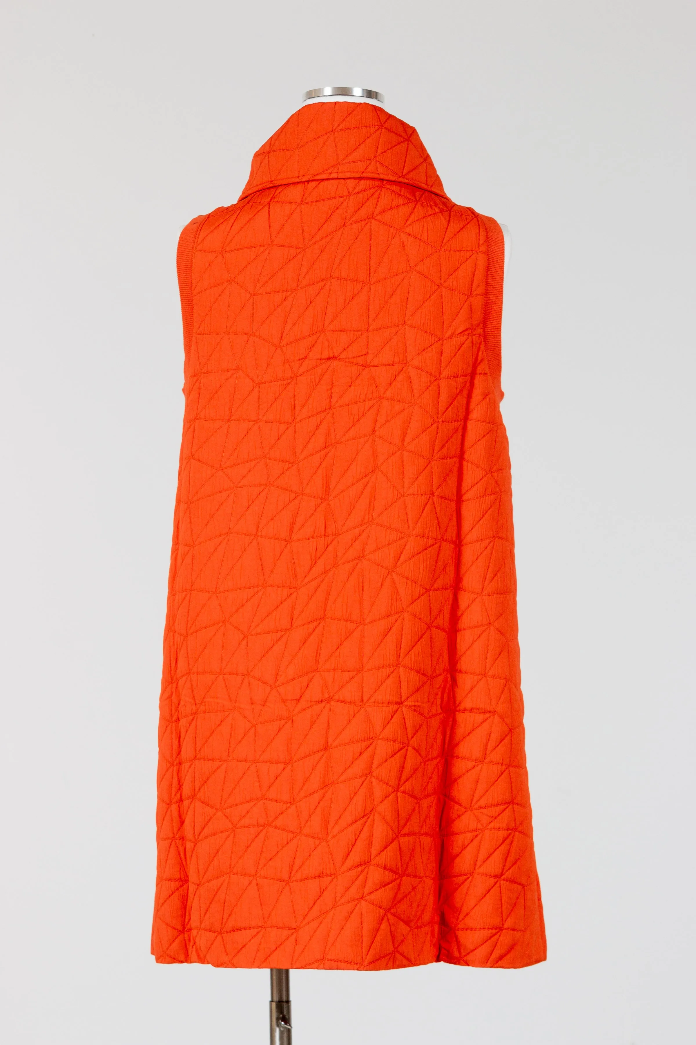 Kaleidoscope Quilted Pocket Vest