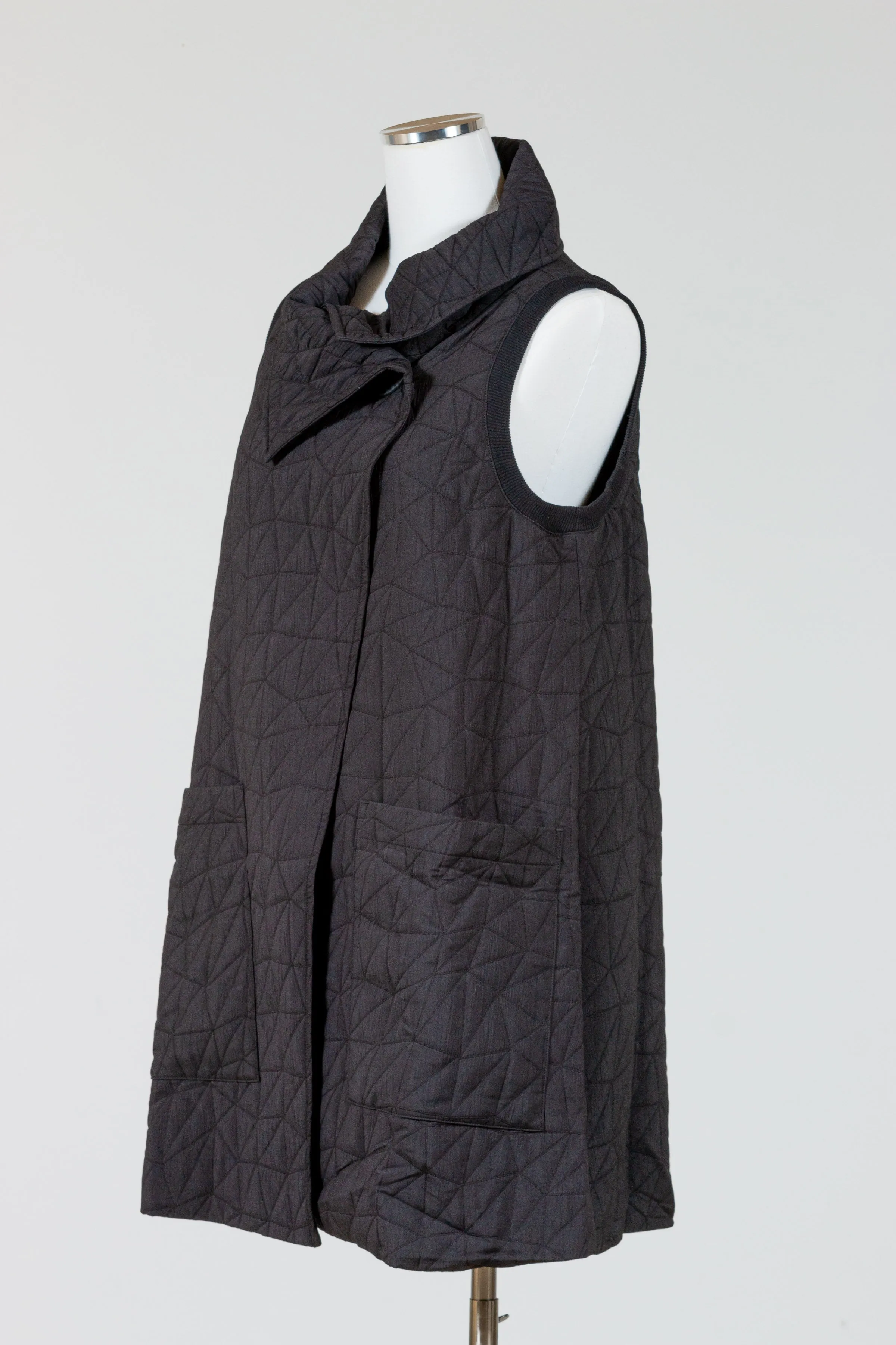Kaleidoscope Quilted Pocket Vest