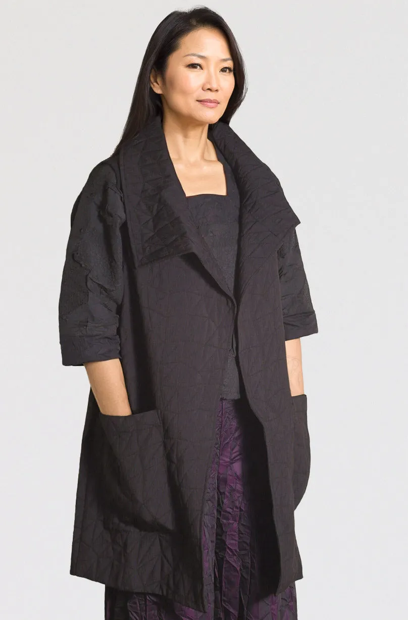 Kaleidoscope Quilted Pocket Vest