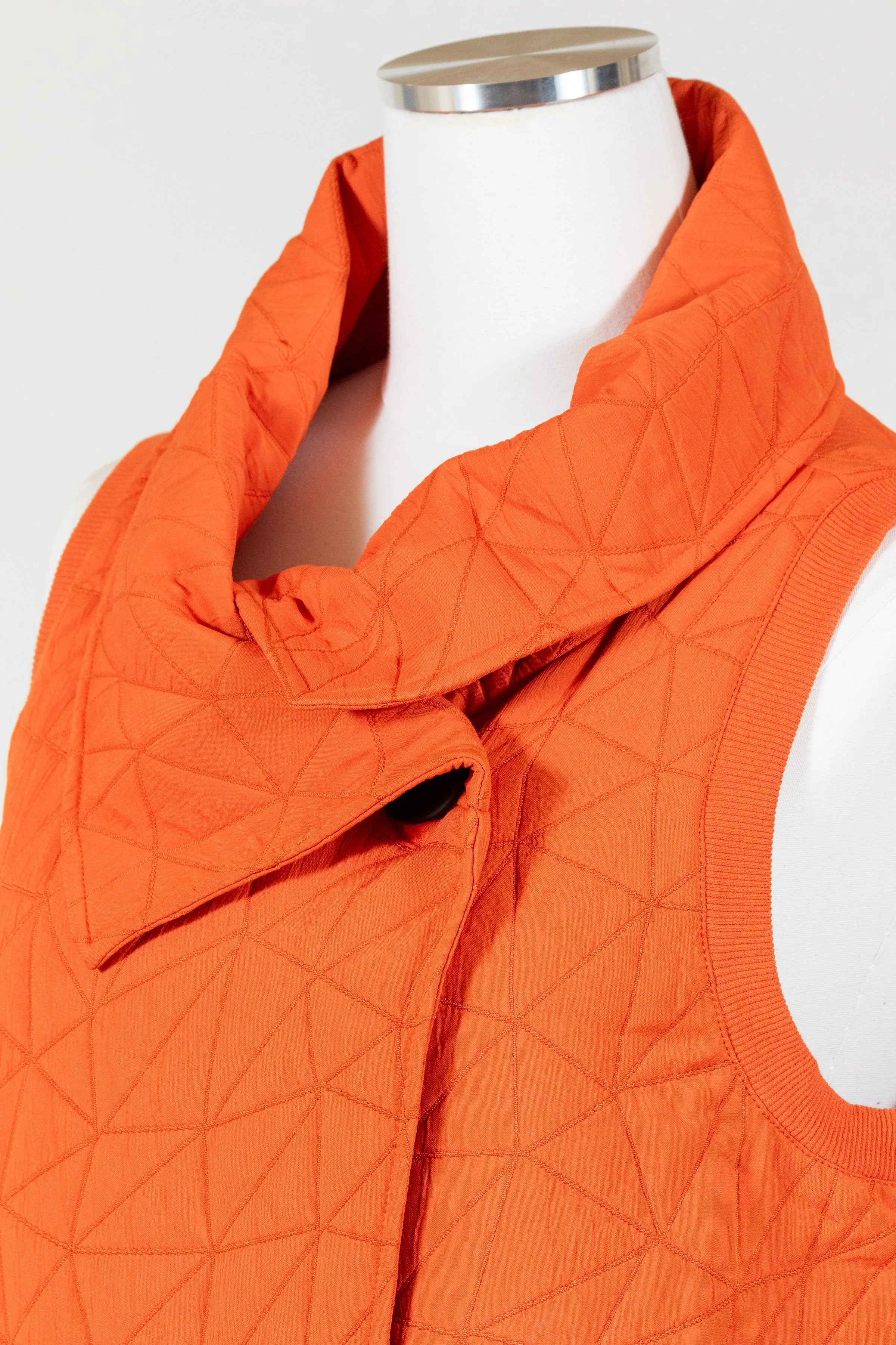 Kaleidoscope Quilted Pocket Vest