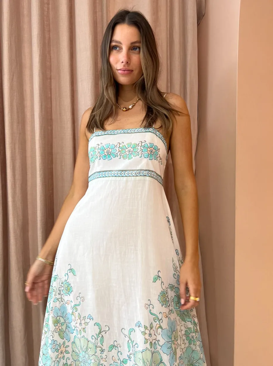 Kate Ford Aegina Bodice Dress in Multi