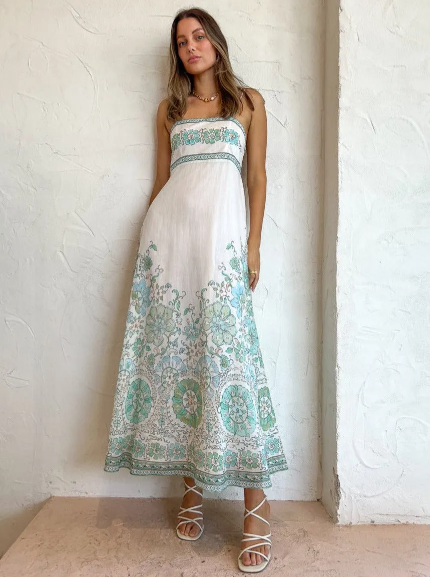 Kate Ford Aegina Bodice Dress in Multi