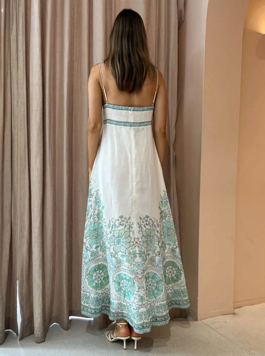 Kate Ford Aegina Bodice Dress in Multi
