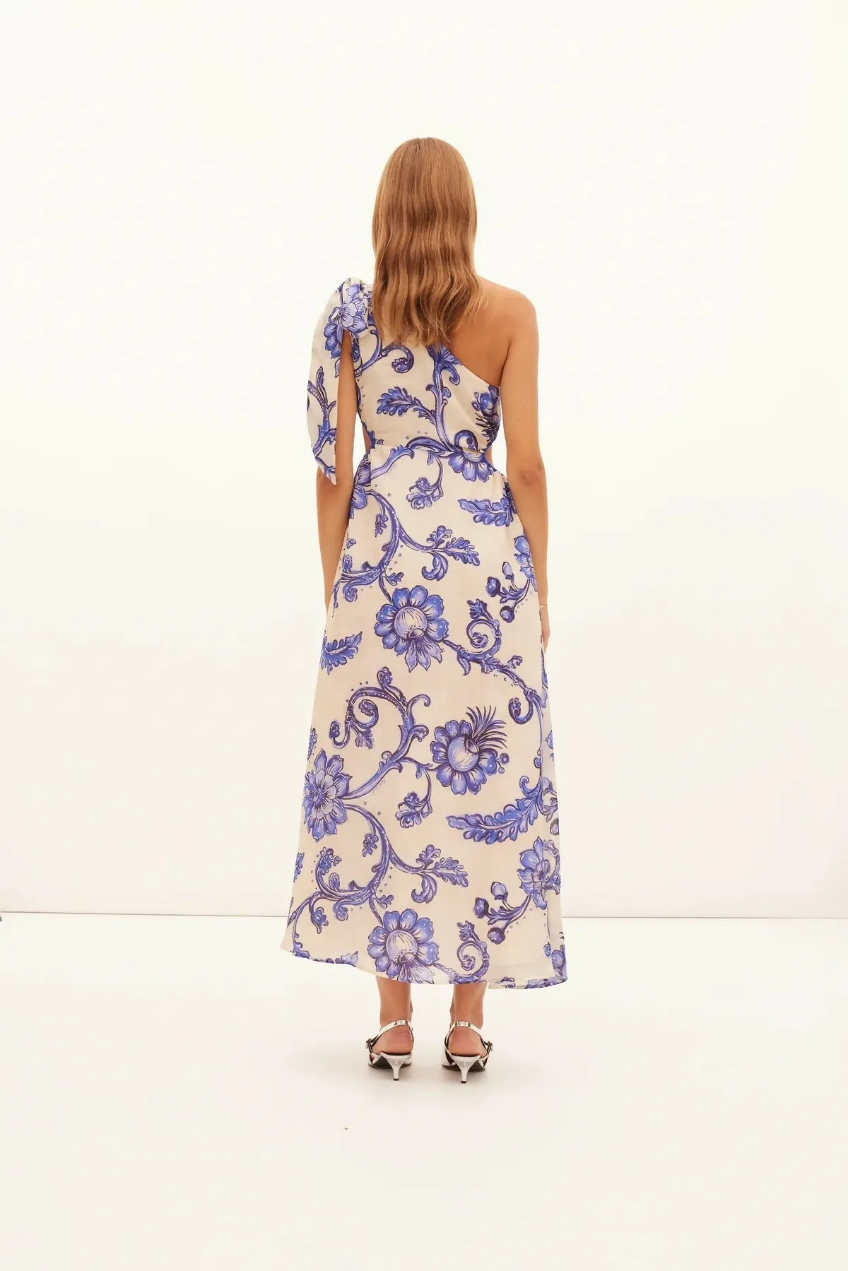 Kate Ford Bartley Tie Cut Gown