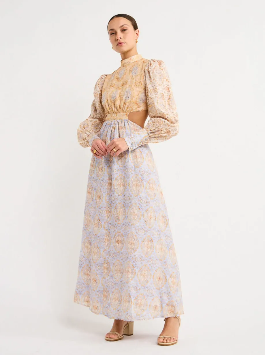 Kate Ford Ithaca Opened Gown in Multi