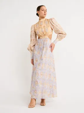Kate Ford Ithaca Opened Gown in Multi