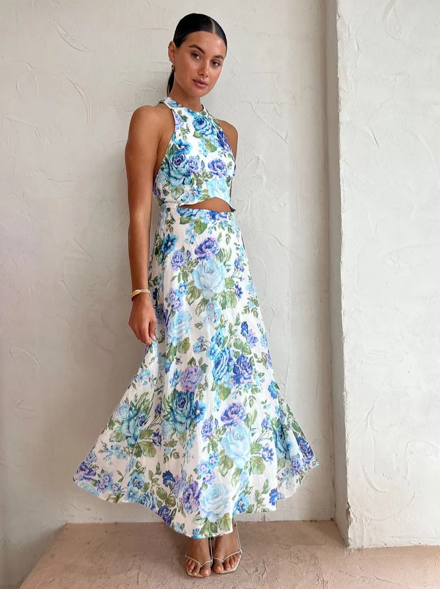 Kate Ford Mojave Braided Gown in Multi