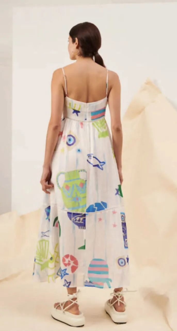 Kate Ford Pella Ladder Bustier Dress