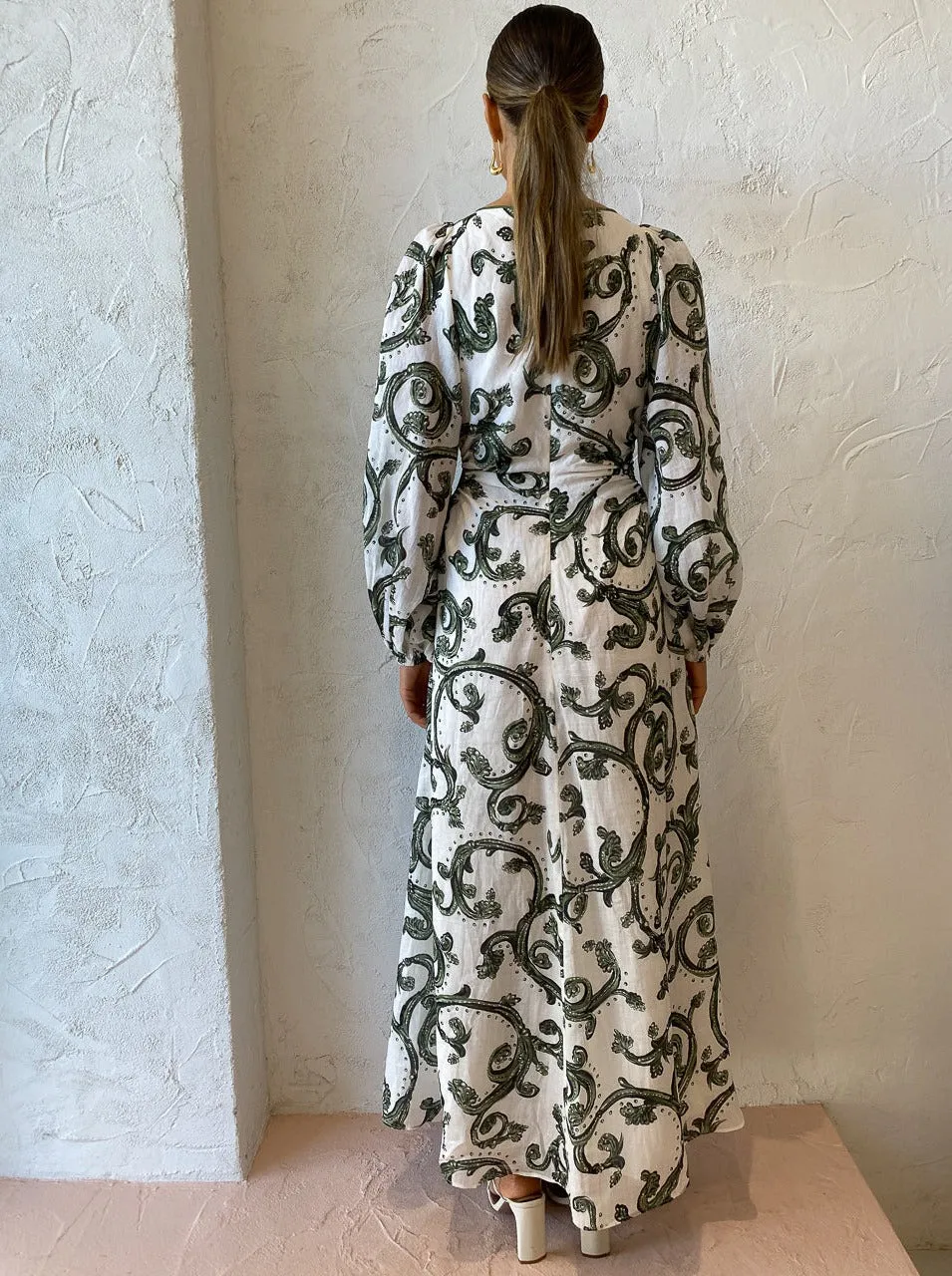 Kate Ford Zelie Cut Out Dress in Valentina