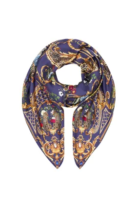 LARGE SQUARE SCARF SEVEN DAY WEEKEND
