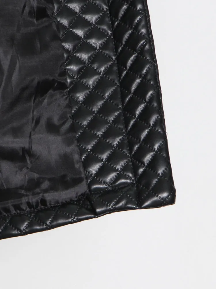 Leather vest