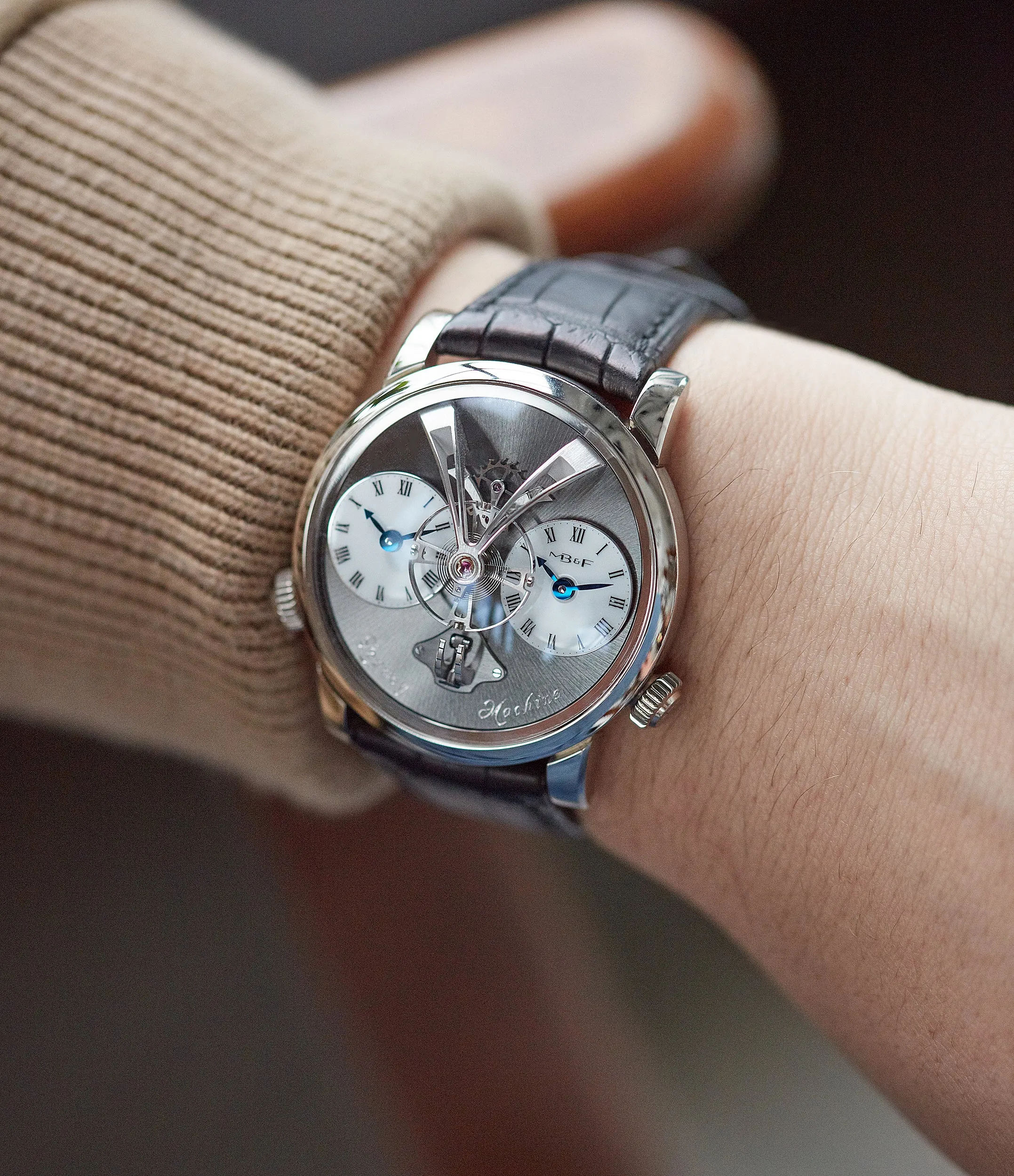 Legacy Machine No. 1 | Voutilainen & Mojon | White Gold