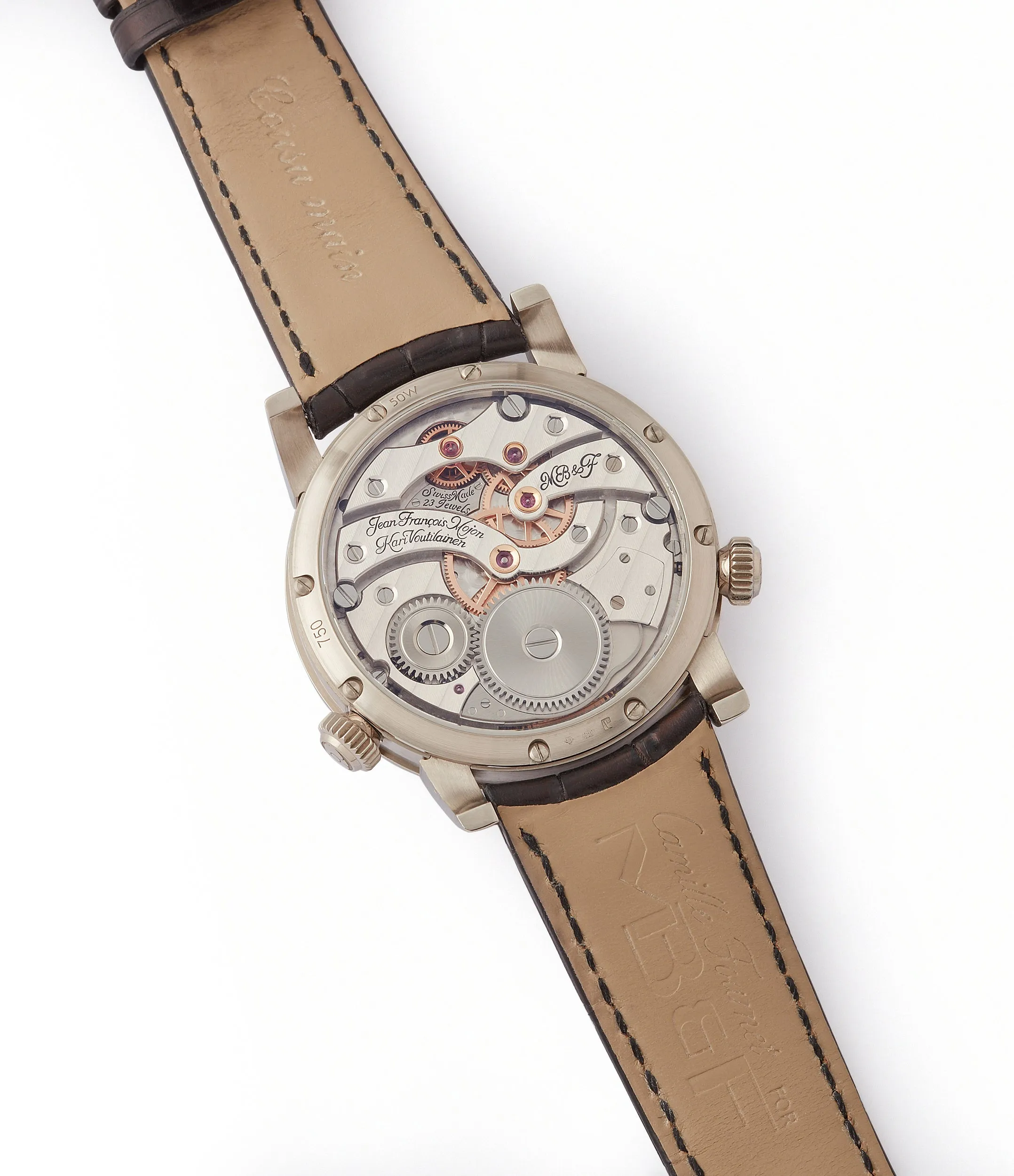 Legacy Machine No. 1 | Voutilainen & Mojon | White Gold