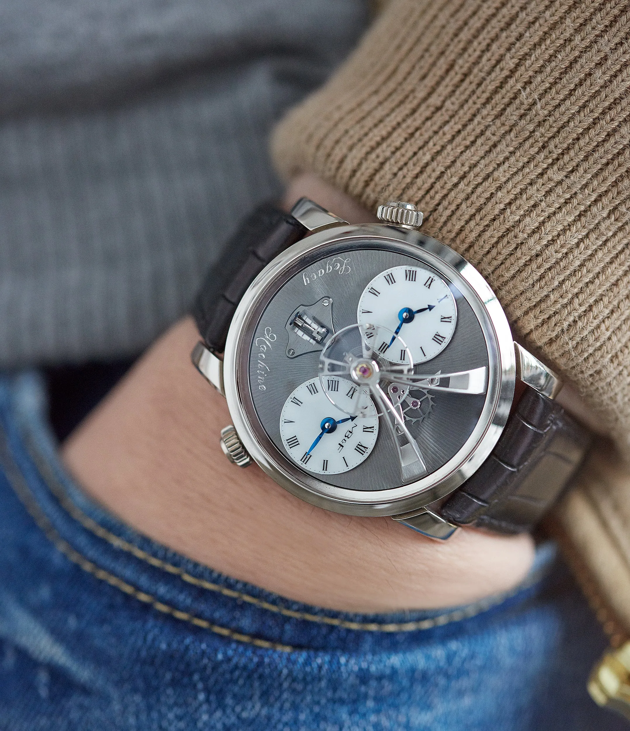 Legacy Machine No. 1 | Voutilainen & Mojon | White Gold