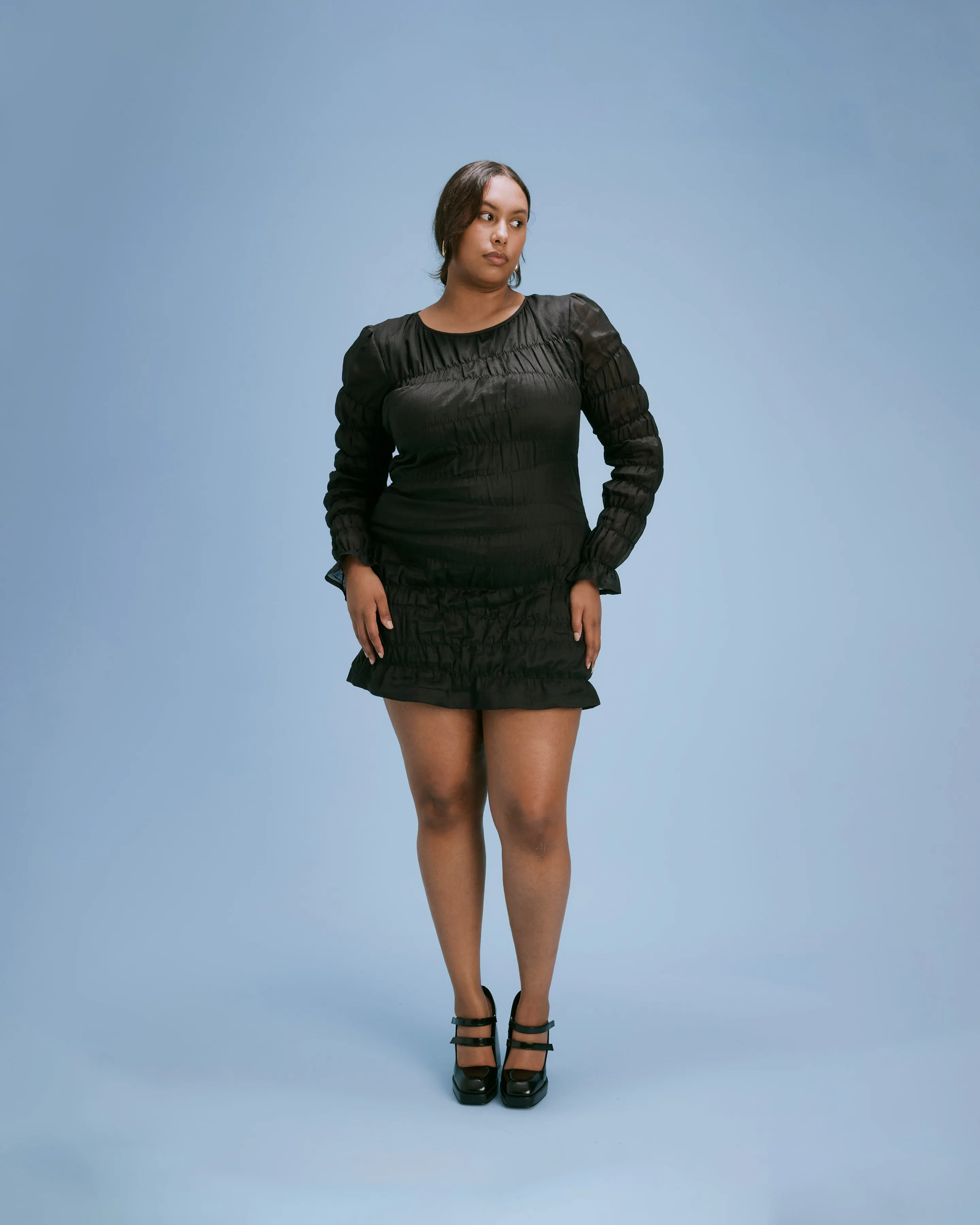 LILLIE MINIDRESS BLACK