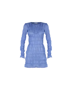 LILLIE MINIDRESS BLUE IRIS